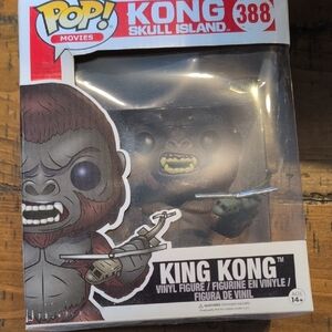 Funko Pop King Kong with Helicopter - Brown and Green